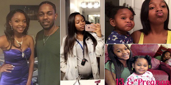 Kendrick Lamar's 17 year old sister pregnant with her second child