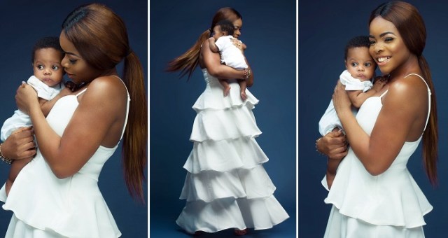 "Kissing Him Is A Hobby" - Laura Ikeji Says Of Her Adorable Baby Boy.