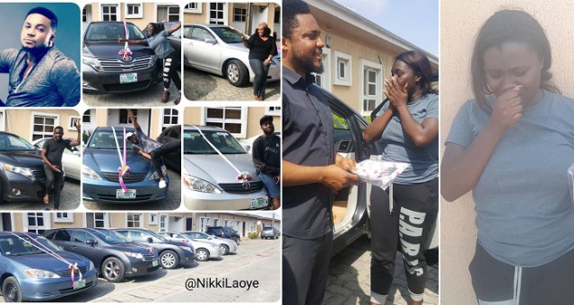 Gospel Singer, Tim Godfrey Buys 5 Cars For His Crew Members. (Phtoos)