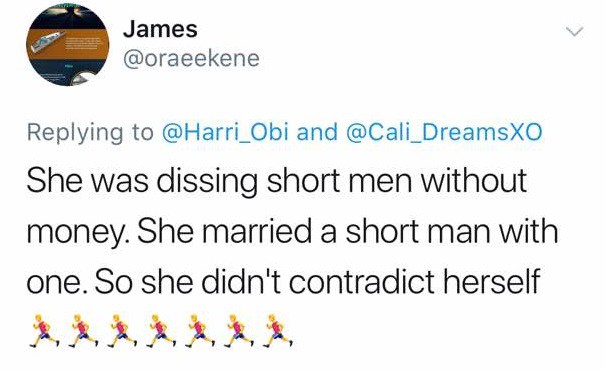 'I cannot marry a man who stays on the Mainland' - Twitter user
