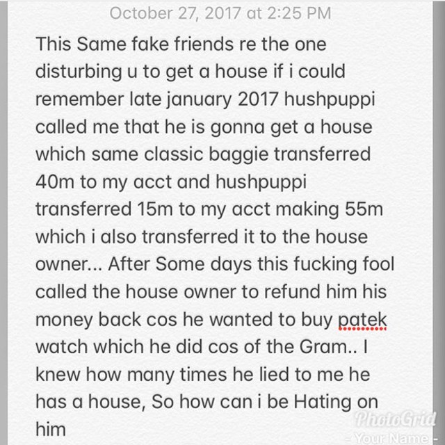 Mompha exposes Hushpuppi, reveals his father is a Taxi Driver and his mother sells bread