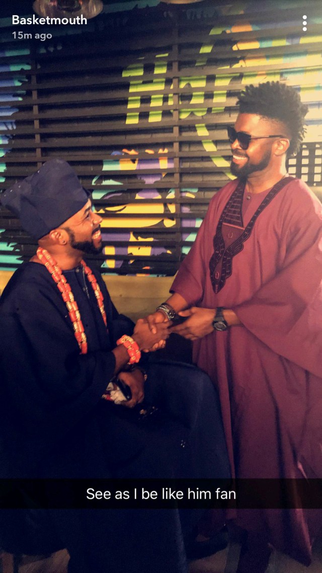 First Photos Of Banky W All Dressed Up For His Traditional Wedding To Adesua Etomi.