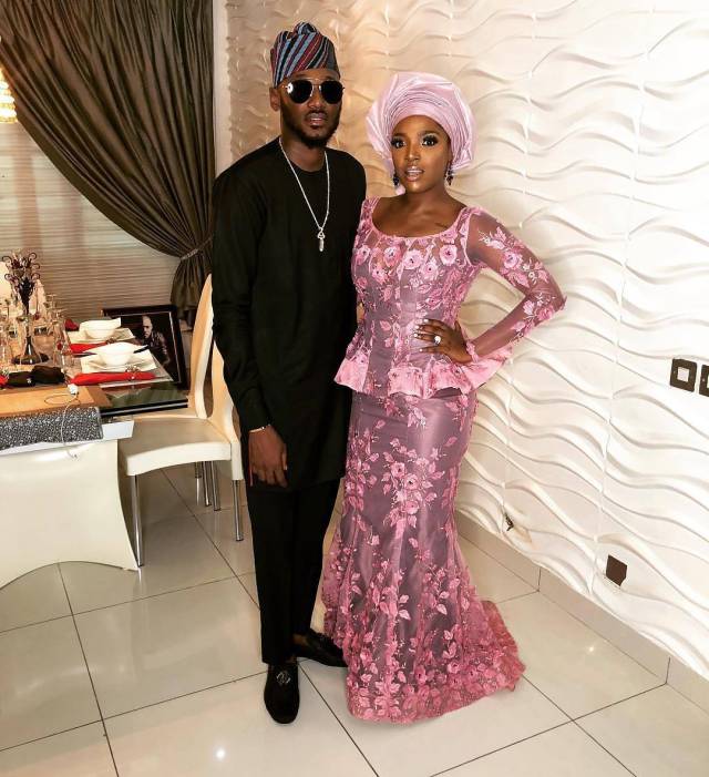 Beautiful Celebrity couples that attended Banky W and Adesua's Traditional Wedding.. (photos) #BAAD2017