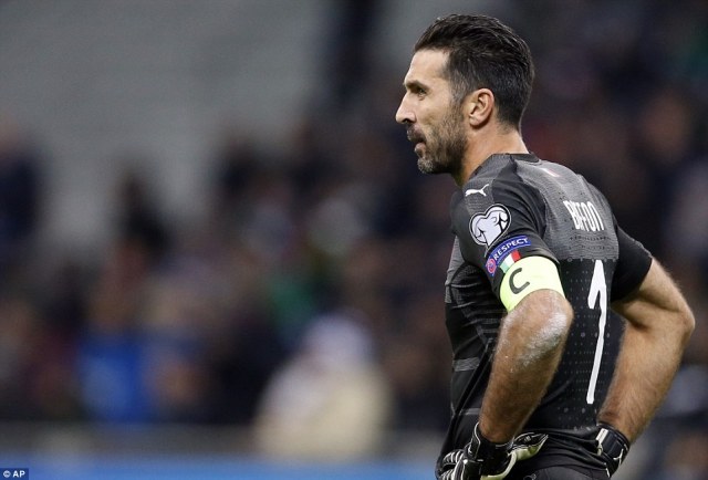 Italy Faces Heartbreak As Buffon, Others Fail To Reach 2018 World Cup For First Time Since 1958. (Photos)