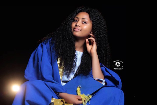 Regina Daniels Stuns In Matriculation Gown