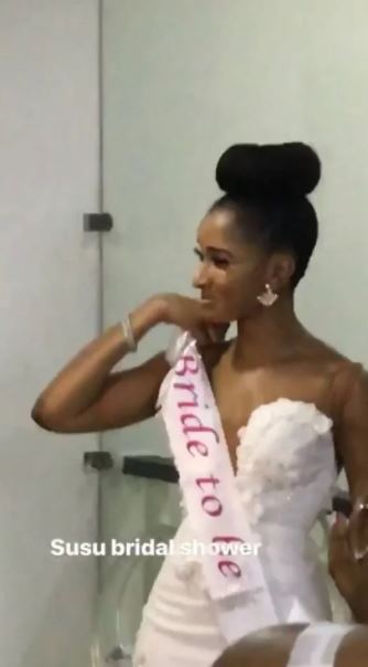 Adesua Etomi's looking beautiful at her bridal shower