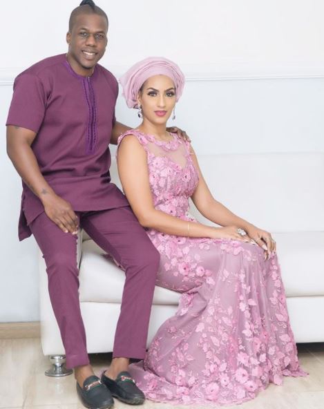 Beautiful Celebrity couples that attended Banky W and Adesua's Traditional Wedding.. (photos) #BAAD2017