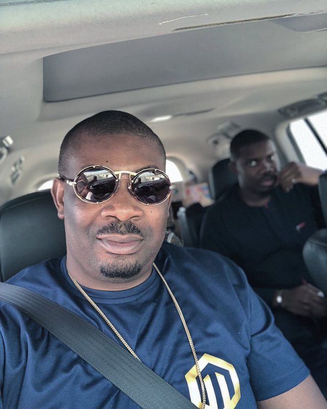 Don Jazzy prays for Banky W and Adesua as they tie the knot today.