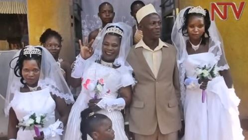 Man Marries Three Women On The Same Day; Two Of Them Are Sisters! (Photos/Video)