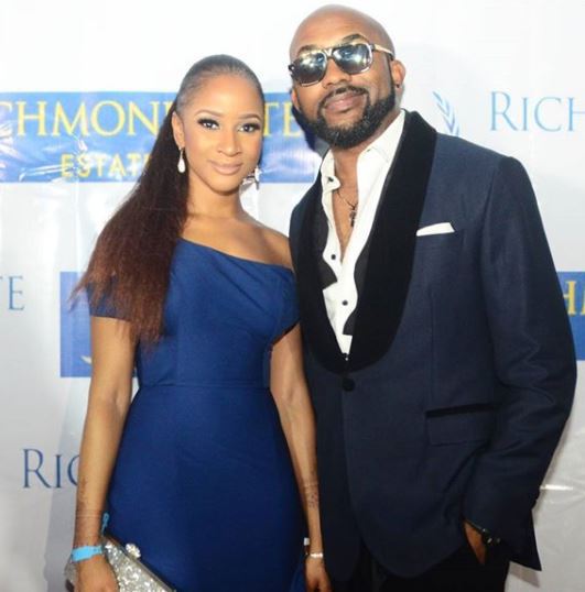 Banky W And His Lovely Wife, Adesua, Step Out Looking Fabulous.