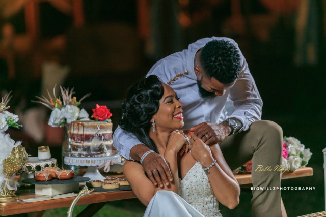 Issa Bride: TBoss looks beautiful in New Romantic Wedding Photos