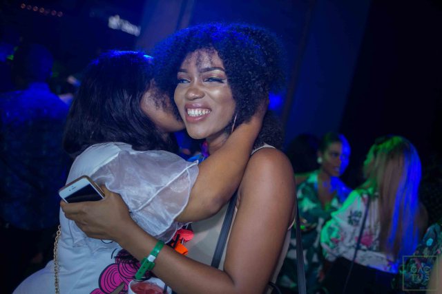 Tiwa Savage, Toke Makinwa, Ycee, Mr Eazi Party With DJ Cuppy At 'Cactus on the Roof'