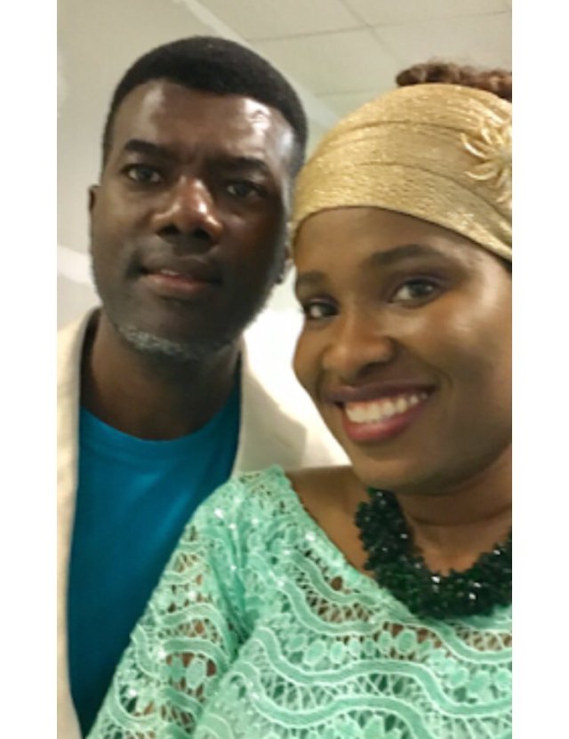 Nigerians shares Photo of Reno Omokri's wife After He Said It's Only A Fool That Marries A Lady With Artificial Eyebrows.