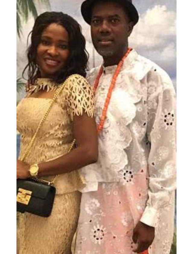 Nigerians shares Photo of Reno Omokri's wife After He Said It's Only A Fool That Marries A Lady With Artificial Eyebrows.