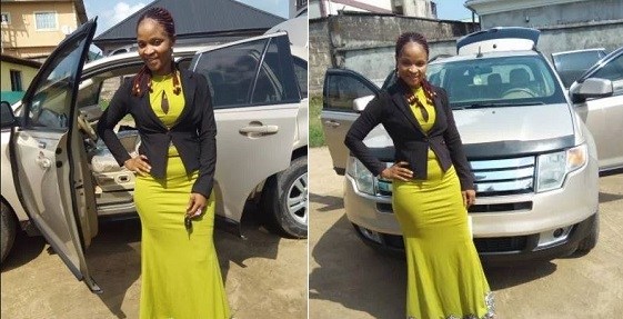 Nigerian woman gets brand new car few days after she gave her old car to her church