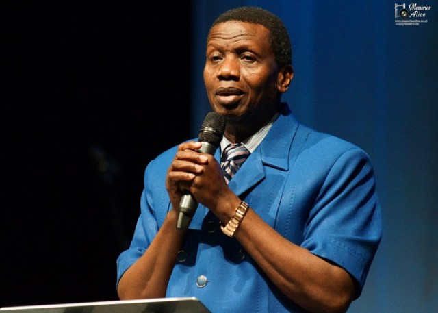 "If you buy a car with a money you didn't earn lawfully, you'll be riding in a moving coffin" - Pastor Adeboye
