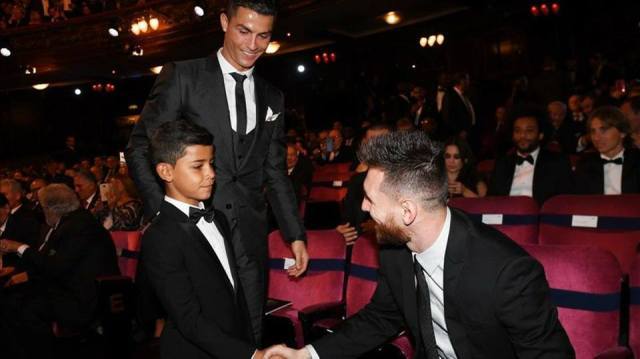 "Thank you my Idol" - Cristiano Ronaldo's Son To His Father's Biggest Rival, Messi.