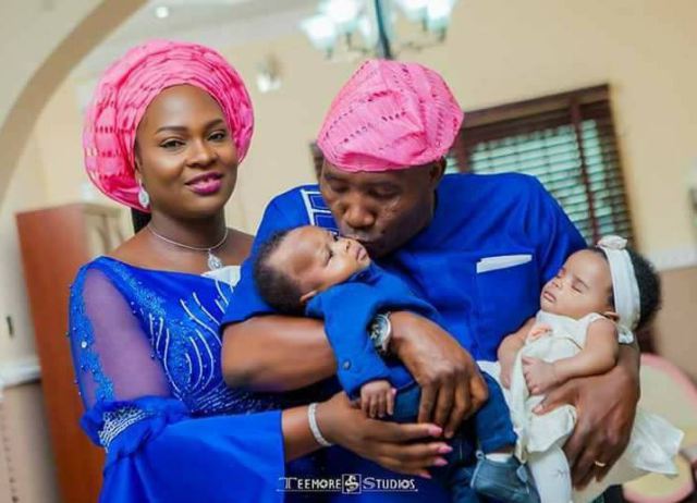 Nigerian Couple welcome a set of twins after 16 years of marriage