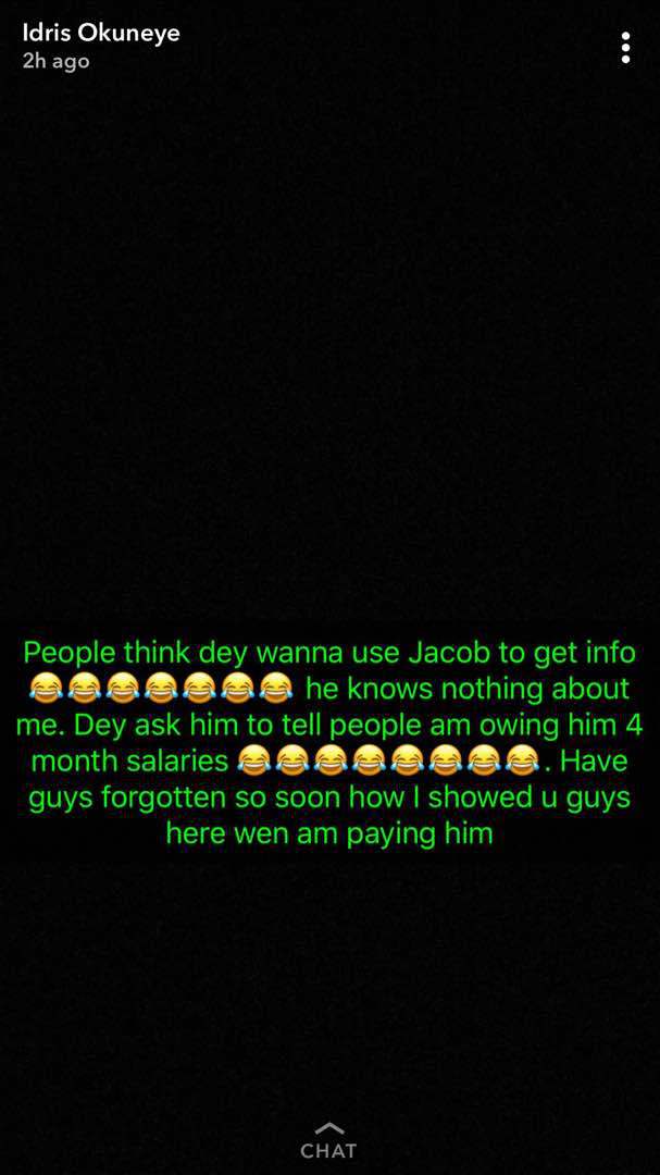 After firing Jacob.... Meet Bobrisky's new gateman, Titus