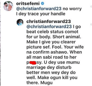 Oritsefemi's Wife accused of being An 'Ikeja Prostitute'... She reacts!