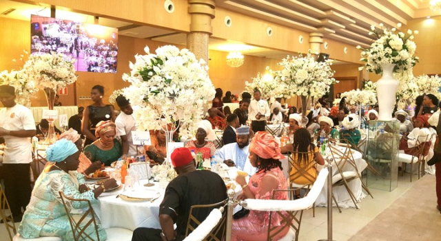 Politicians and Top Nigerian Celebrities Pictured At Orji Uzor-Kalu's Daughter's Wedding