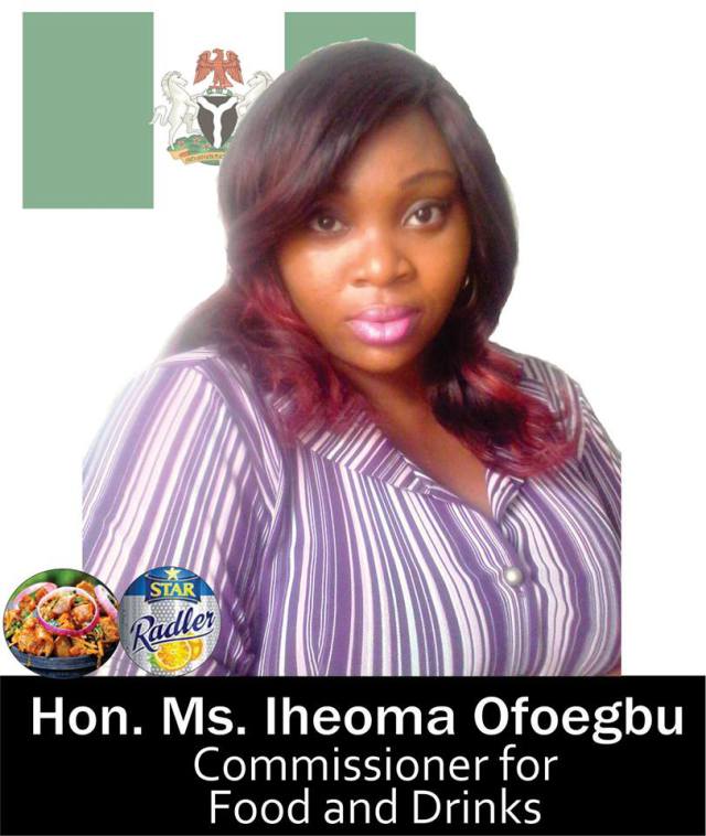 Meet the Honourable Commissioner for Foods and Drinks