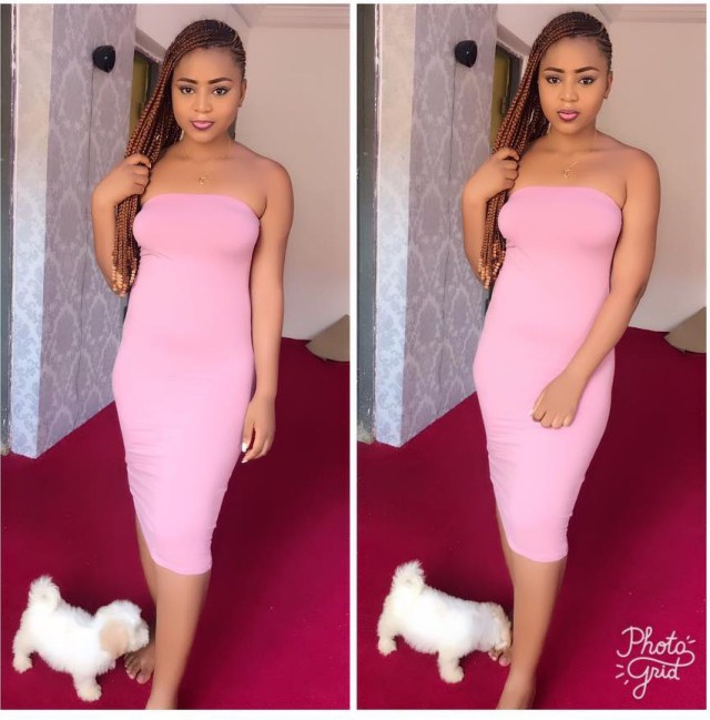 17 years Old actress, Regina Daniels goes braless in new sultry photos