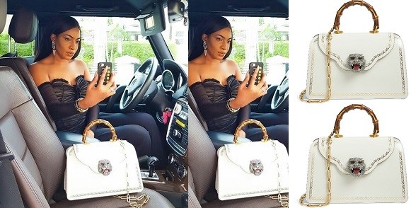 Gucci Gang!! Chika Ike flaunts N1.6 million worth Gucci Bag