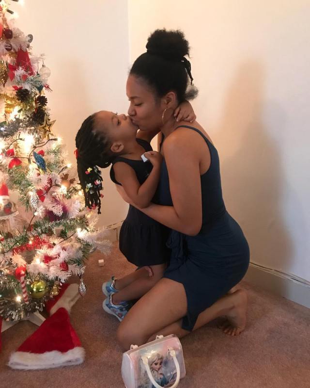 Adorable Photo Of Ex-Beauty Queen, Anna Banner And Her Daughter, Sophia.