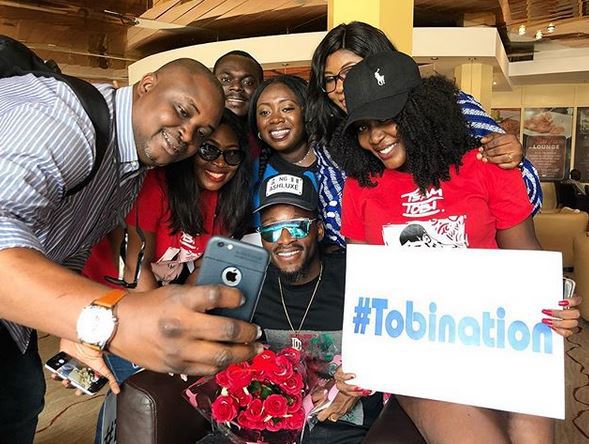 #BBNaija: Tobi becomes the first Ex-Housemate to be verified on Instagram