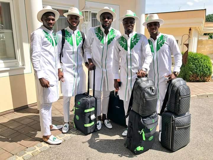 Super Eagles brings home 'best fashion team' award from Russia