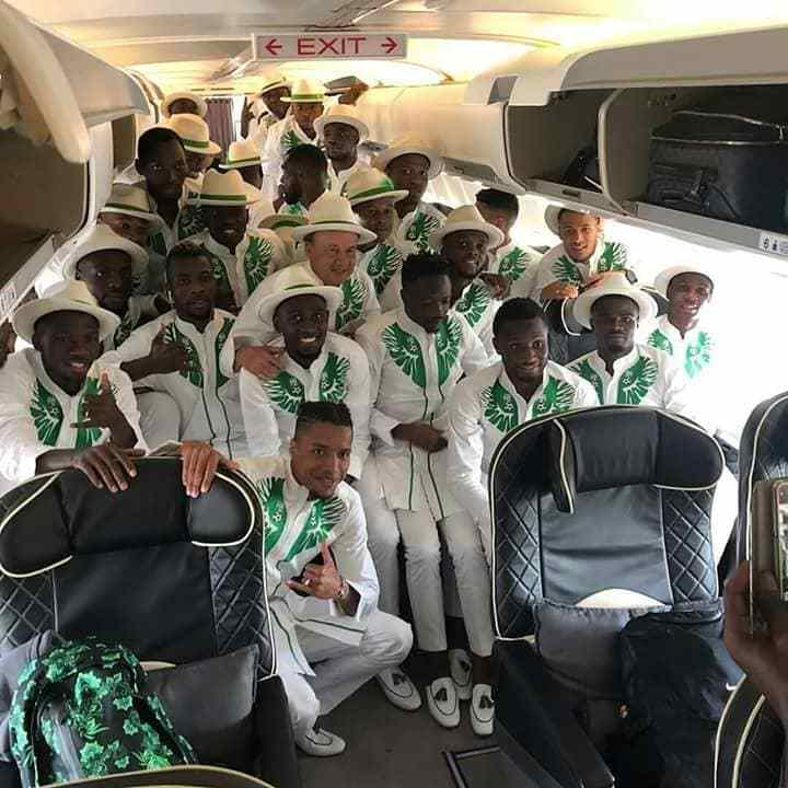 Super Eagles brings home 'best fashion team' award from Russia