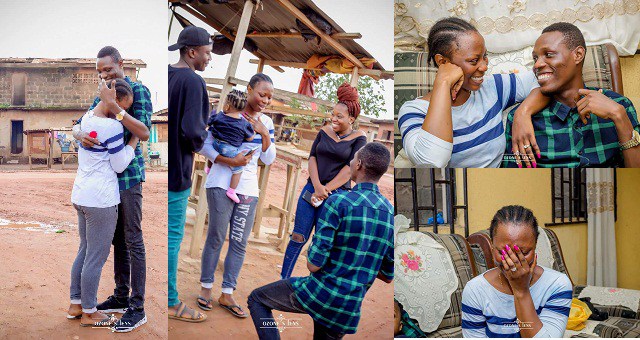 Nigerian Man proposes to his girlfriend on the same spot they met five years ago