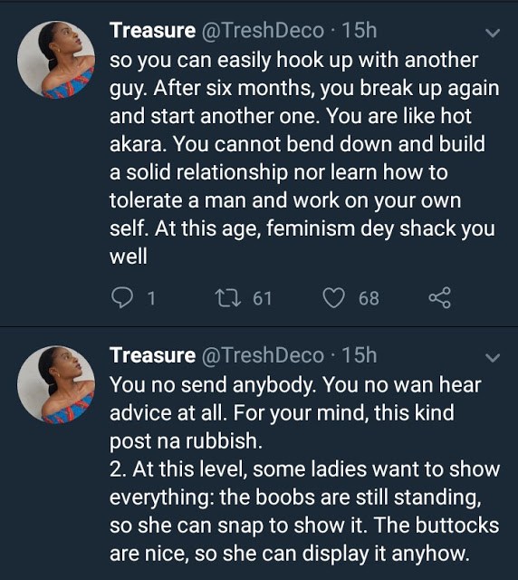 Nigerian lady stirs controversy with her tweets about women who 'waste' their 20s and get desperate for marriage later on