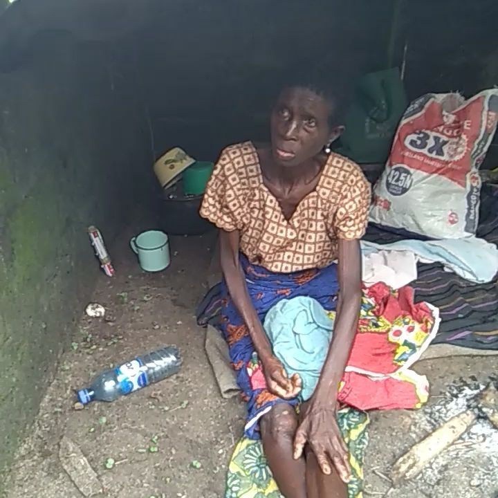 Children abandon their mother after a pastor labeled her a witch in Delta State