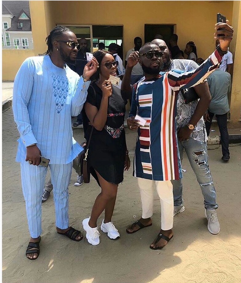 Teddy-A, Bambam And Lasisi Elenu Show Off Their PVCs