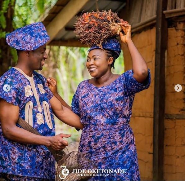 Adorable Pre-wedding photos of a Nigerian Couple