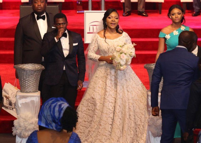 More photos from the N10million White Wedding of Olu Jacobs and Joke Silva's son (photos)