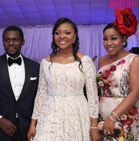 More photos from the N10million White Wedding of Olu Jacobs and Joke Silva's son (photos)