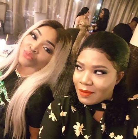 Tonto Dikeh, Mercy Aigbe, Toyin Abraham, others turn up for Bobrisky's birthday dinner (Photos)