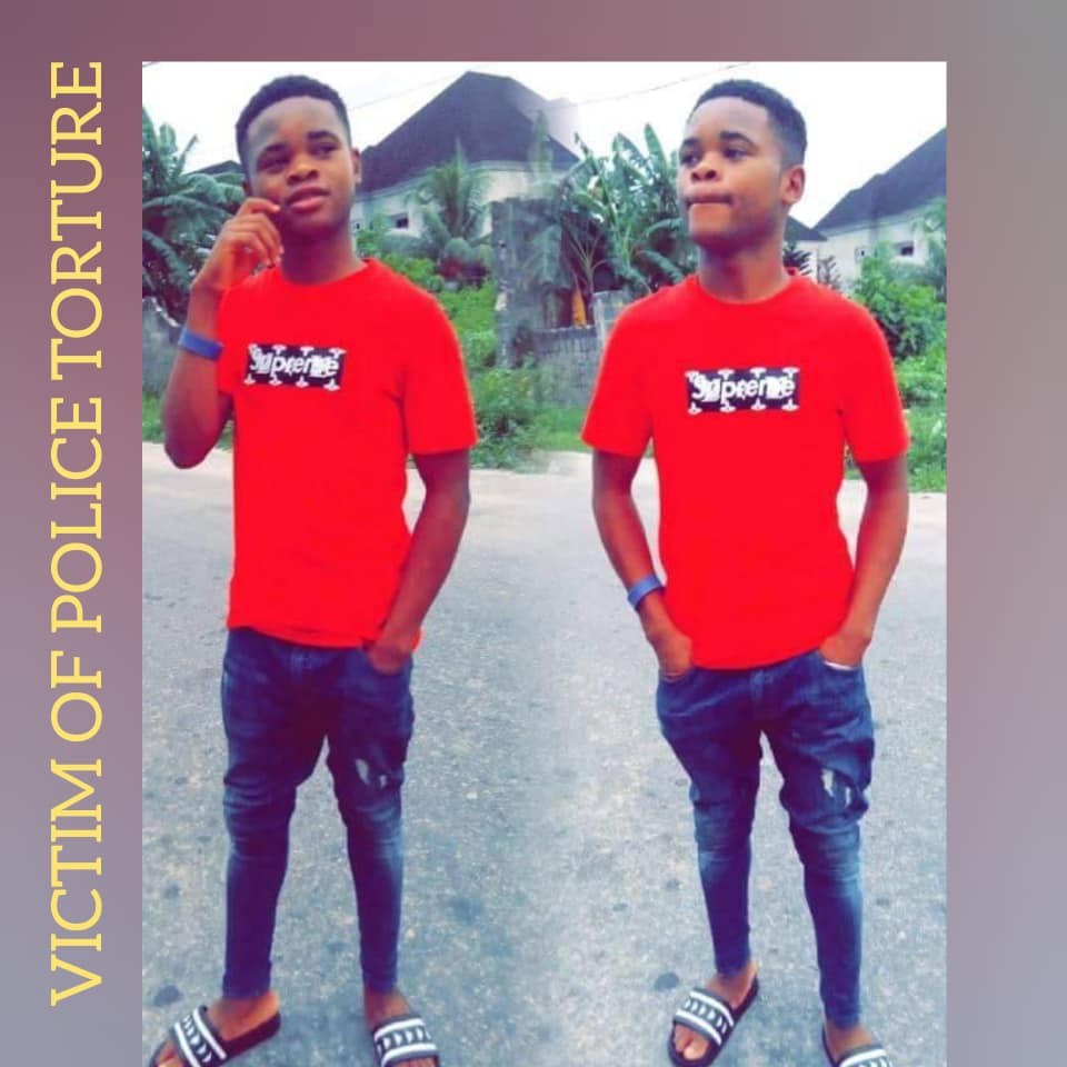 Young guy accused of being a 'Yahoo boy' reportedly tortured to death by police in Delta (Photos)