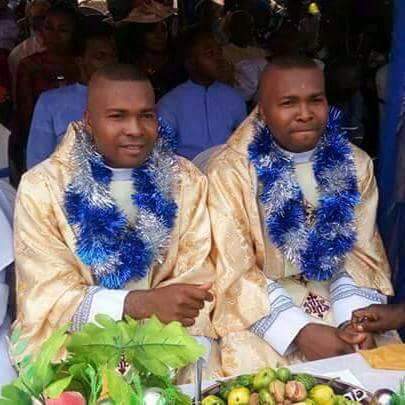 Identical twin brothers ordained Catholic priests in Imo State (Photos)