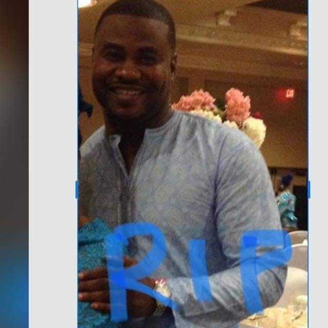 Photos of the Nigerian man stabbed to death in the US by his girlfriend's baby daddy