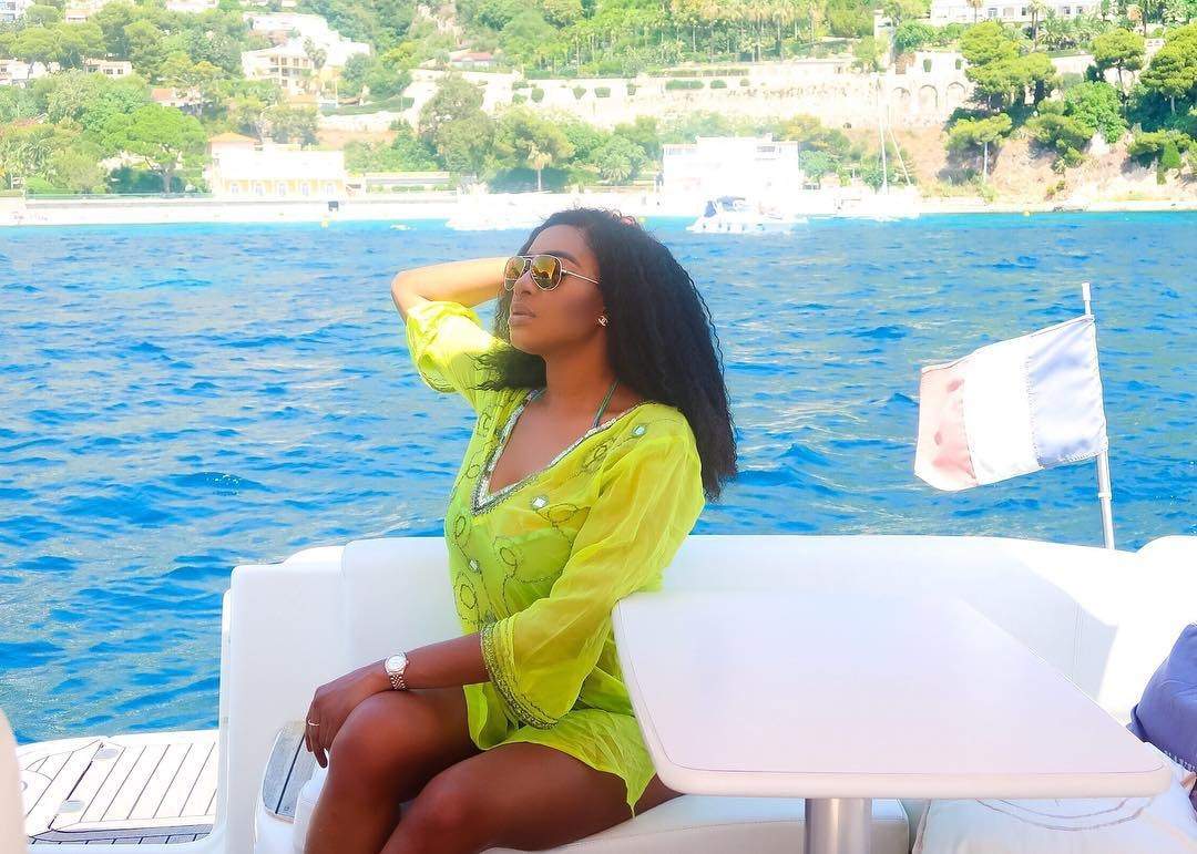 "I Am Living My Best Life" - Chika Ike says as she holidays in Monaco