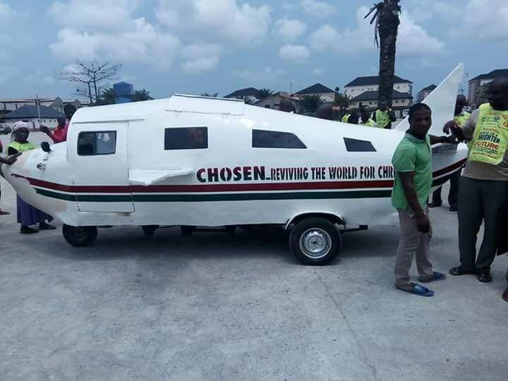 Lord's Chosen Church launches 'Land Craft' for publicity in Lagos (Photos)