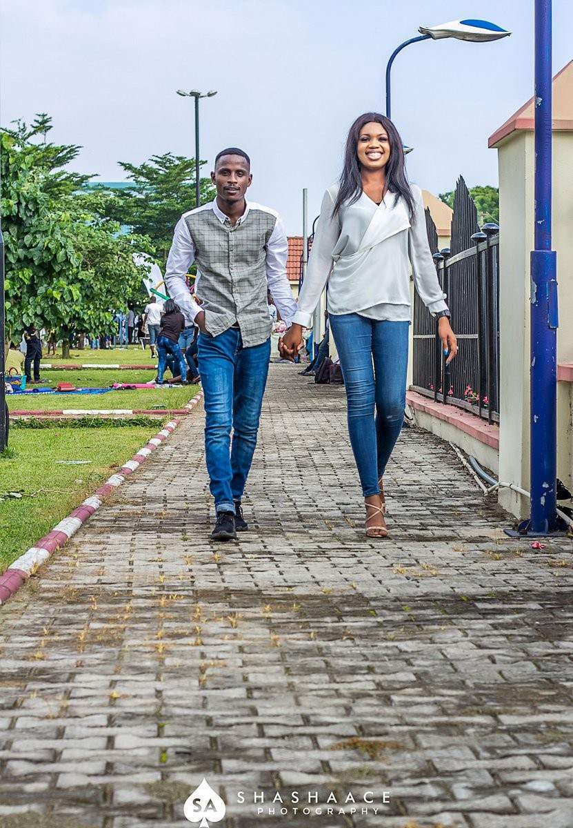 Nigerian man marries tall lady that turned him down 7 years ago because of his height