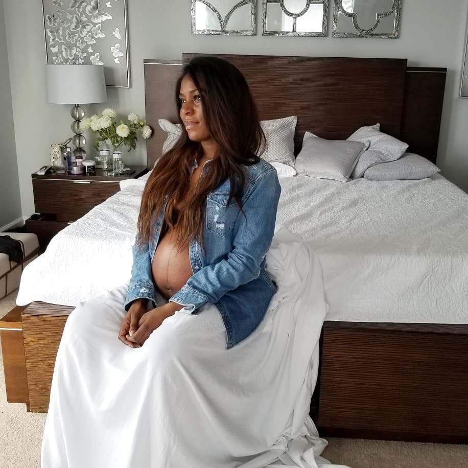 Linda Ikeji shows off nvde baby bump (photos)