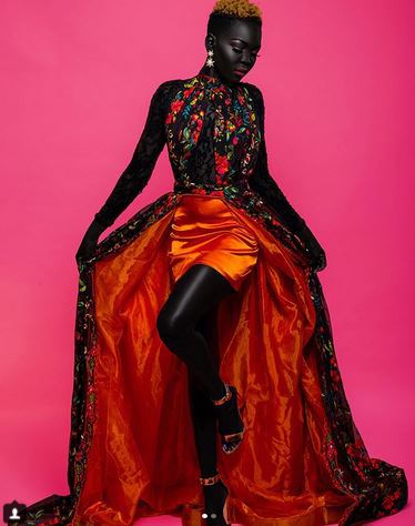 Sudanese Model 'Queen of the dark' Shares Lovely New Photos
