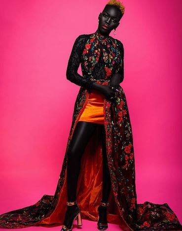 Sudanese Model 'Queen of the dark' Shares Lovely New Photos