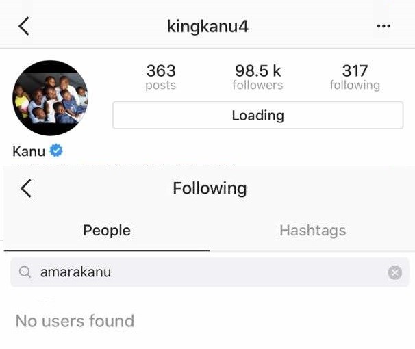 Kanu and wife, Amara unfollow each other on Instagram after Amara called out his junior brother